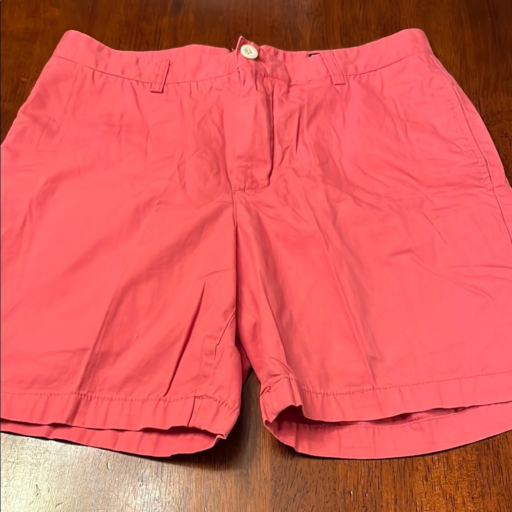 Vineyard Vines Pink Shorts Casual Cotton mens 32